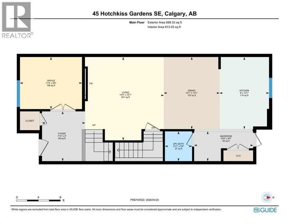 45 Hotchkiss Gardens SE - Floor Plan - Main Floor