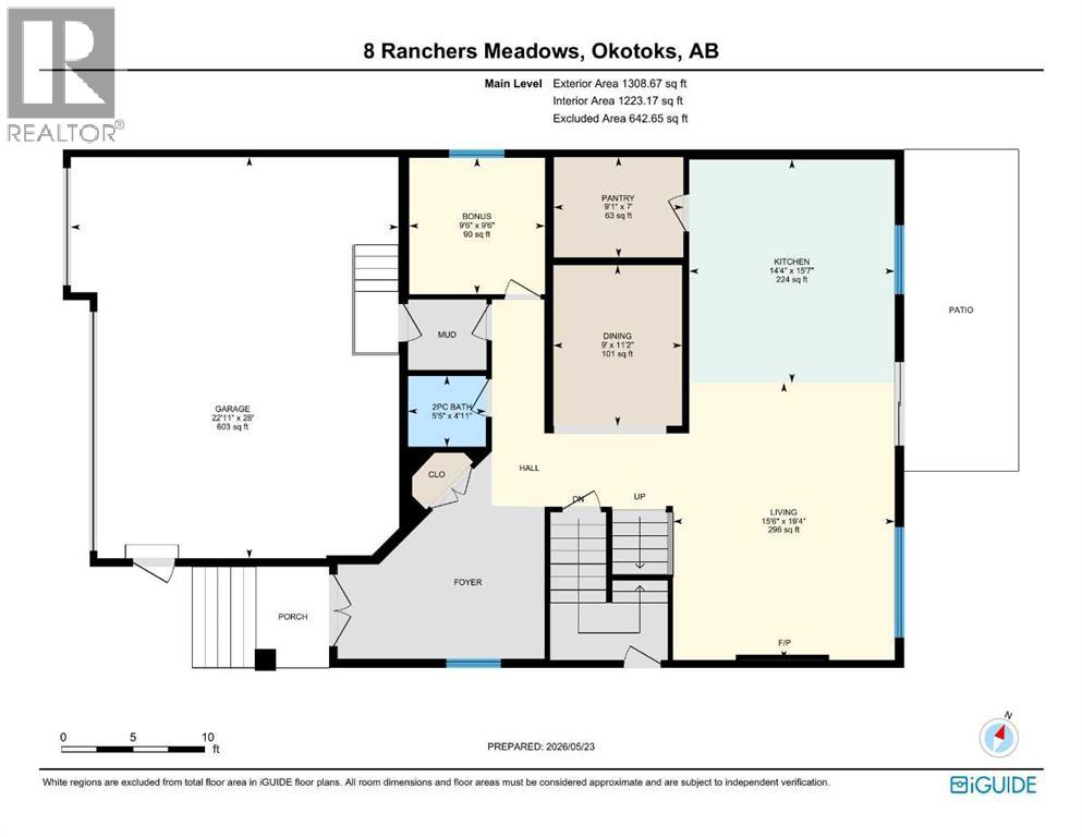 8 Ranchers Meadows - Floor Plan - Main Floor
